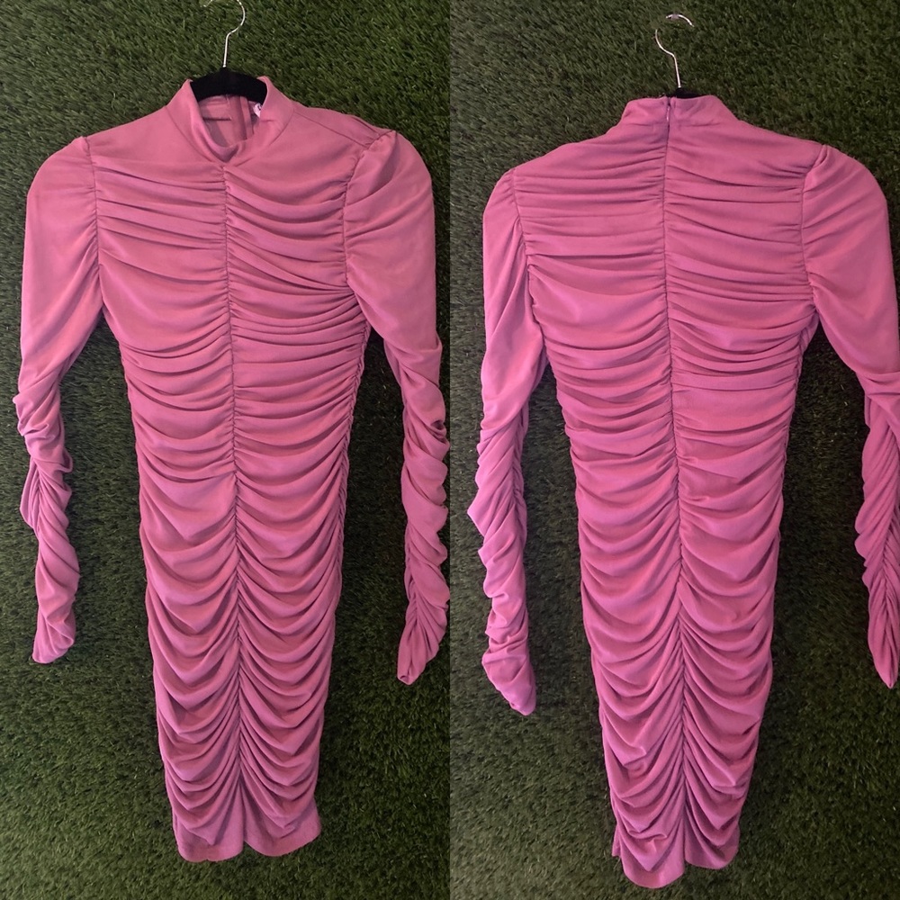 Pink Ruffle My Feathers Dress